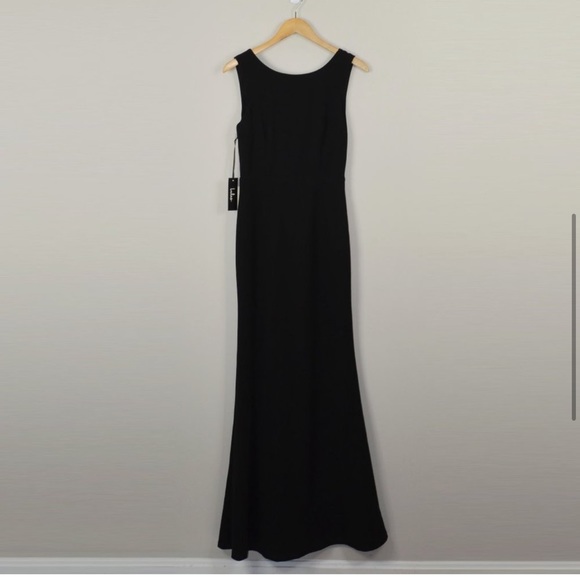 Lulu's Call My Name Black Backless Maxi Dress NWT - Picture 4 of 11